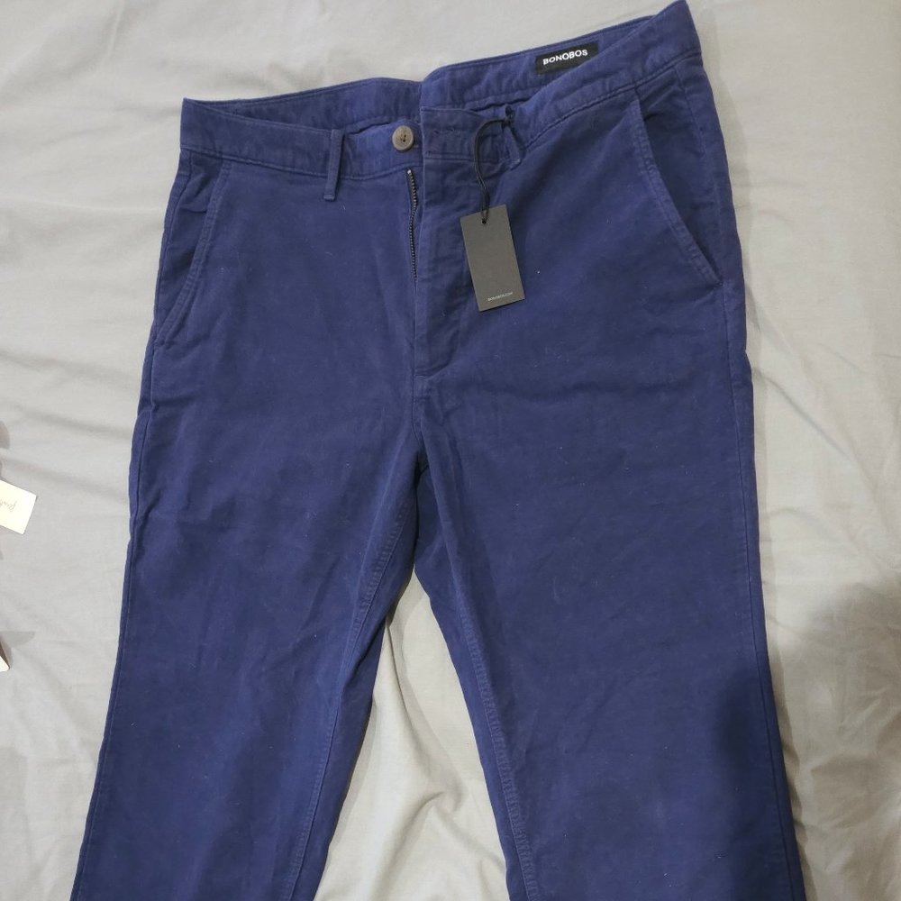 Men's Bonobos Stretch Italian Moleskin Trousers